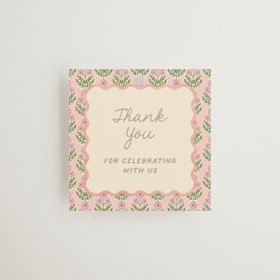 Bridal Shower Favor Tags