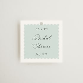 Bridal Shower Favor Tags