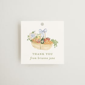 Bridal Shower Favor Tags