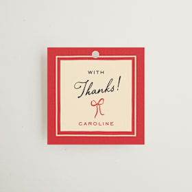 Bridal Shower Favor Tags