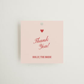 Bridal Shower Favor Tags