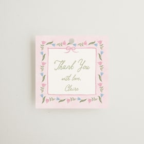 Bridal Shower Favor Tags
