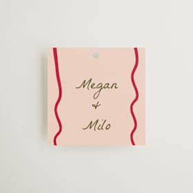 Engagement Party Favor Tags
