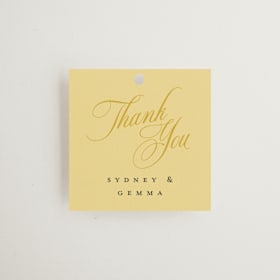 Engagement Party Favor Tags