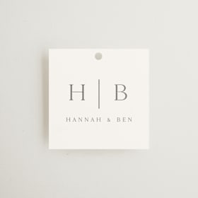 Wedding Favor Tags