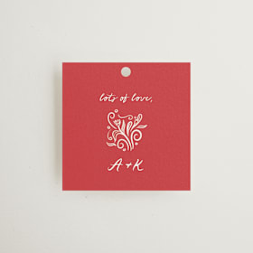Wedding Favor Tags