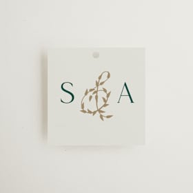 Wedding Favor Tags