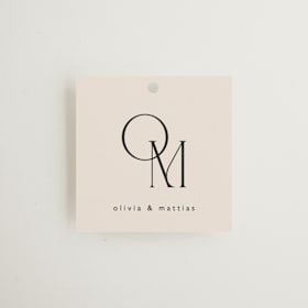 Wedding Favor Tags