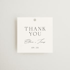 Wedding Favor Tags
