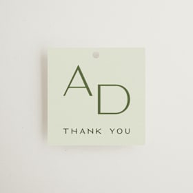 Wedding Favor Tags