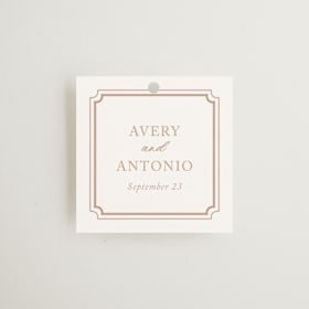 Wedding Favor Tags