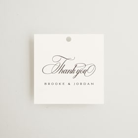 Wedding Favor Tags