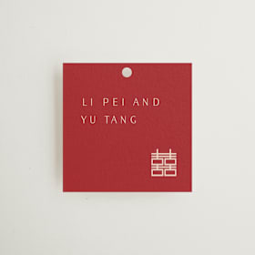 Wedding Favor Tags