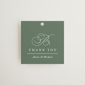 Wedding Favor Tags