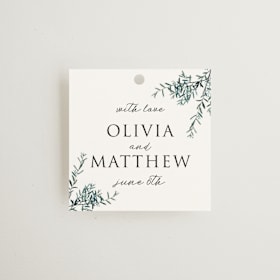 Wedding Favor Tags
