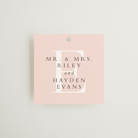 Wedding Favor Tags