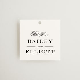 Wedding Favor Tags