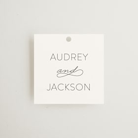Wedding Favor Tags