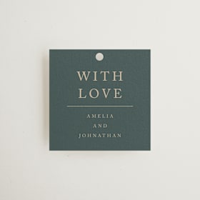 Wedding Favor Tags