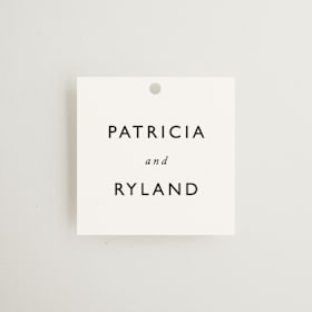 Wedding Favor Tags