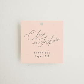 Wedding Favor Tags