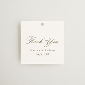 Wedding Favor Tags