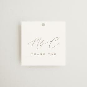 Wedding Favor Tags