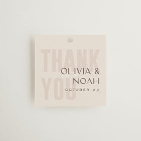 Wedding Favor Tags
