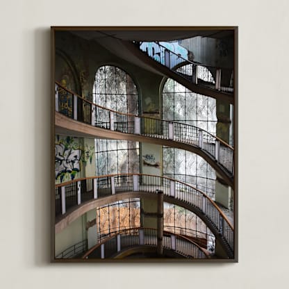 Abandoned architectural beauty