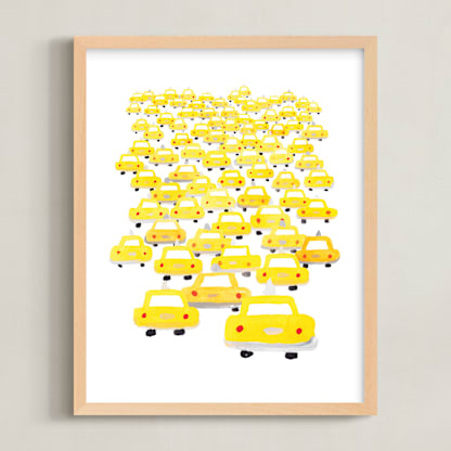Taxis in Traffic