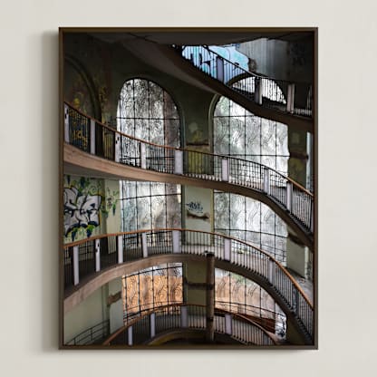 Abandoned architectural beauty