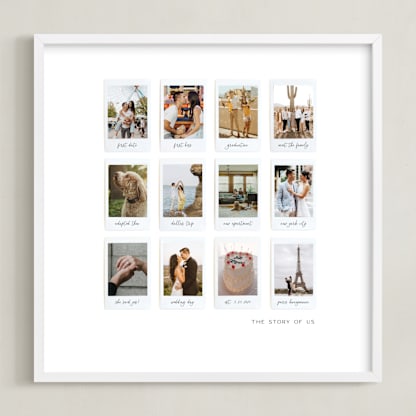 Twelve Photo: Square Framed Photo