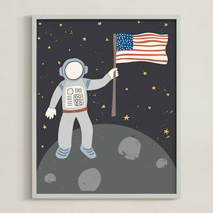 Up in Space Astronaut