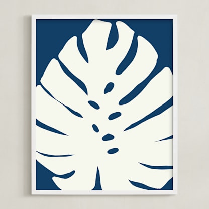 Botanical on Indigo