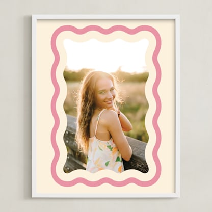 Framed Photo: Wavy