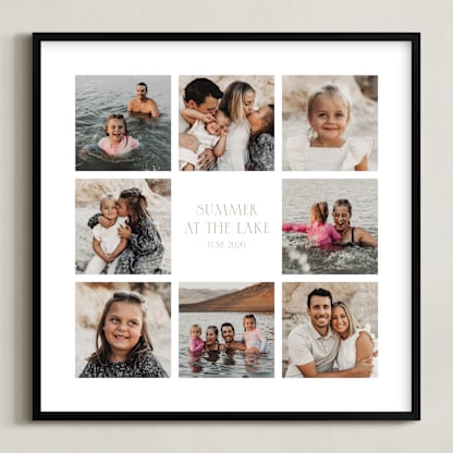 Eight Photo: Square Framed Photo