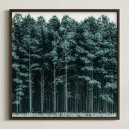 through the trees
