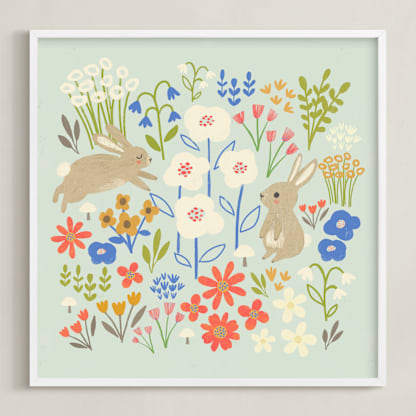 Bunnies in the Garden