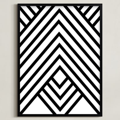Abstract simple geometric design