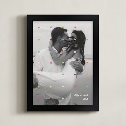Framed Photo: Sparkling Overlay