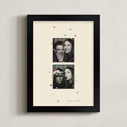 Framed Photo: Scrapbook Stars