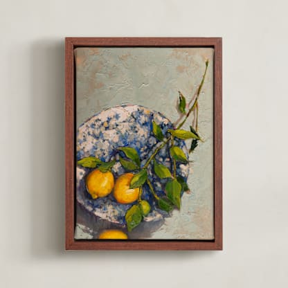 Lemons on a Plate