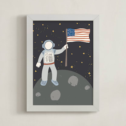 Up in Space Astronaut