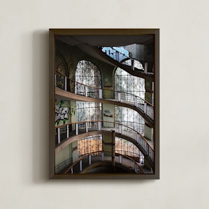 Abandoned architectural beauty
