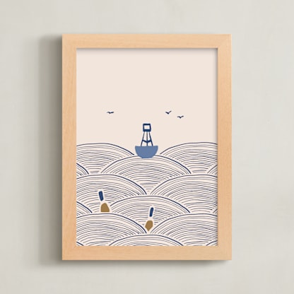 Lobster Boat & Buoy 1