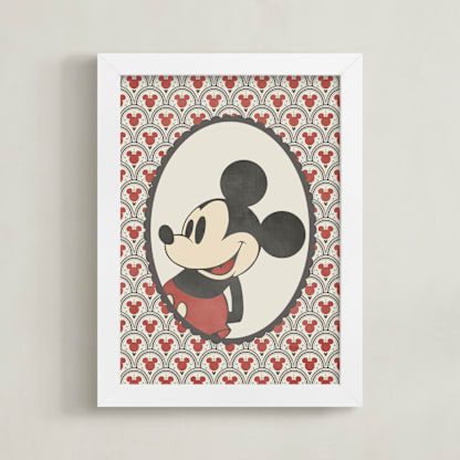 Disney's Mickey Antique Wallpaper