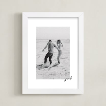 Framed Photo: Scripted Heart