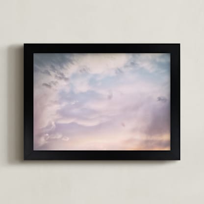 Dark Clouds at Sunset