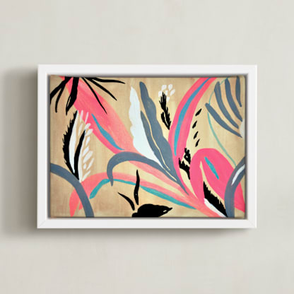 Pink foliage