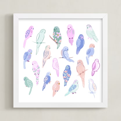 Budgie Flock